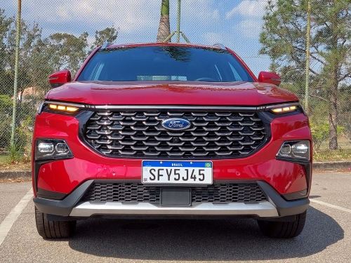 O SUV da Ford vem somente na versão "top" Titanium, sem opcionais - Fotos: Luiz Humberto Monteiro Pereira/AutoMotrix