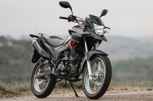 Novas cores são a única novidade da linha 2024 da trail da Honda - Fotos: Divulgação