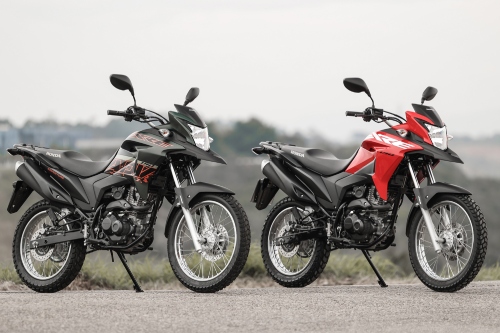 Novas cores são a única novidade da linha 2024 da trail da Honda
