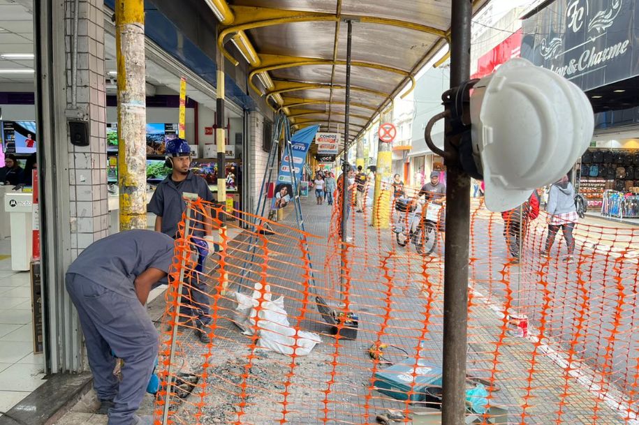 As melhorias estruturais trarão mais segurança e atratividade ao trabalho dos lojistas e conforto aos frequentadores