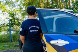 O indivíduo identificado foi encaminhado à Delegacia de Polícia da Cidade