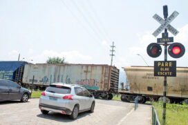 Linhas ferroviárias de cargas atravessam toda a região e o País