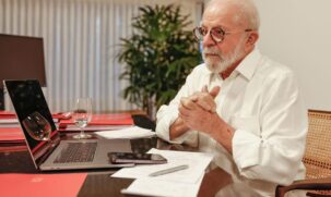 O presidente Luiz Inácio Lula da Silva