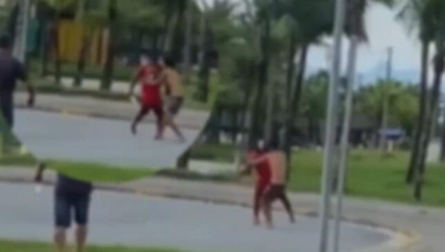 Um homem esfaqueou um jovem na Praia da Enseada