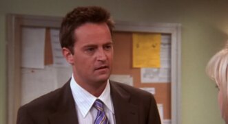 Matthew Perry, que interpretou o personagem Chandler em 'Friends'