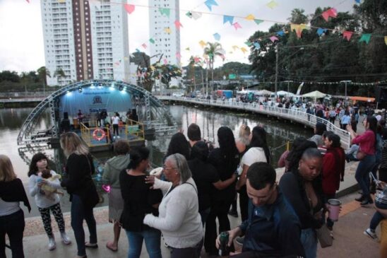 Evento será das 14h às 22h, na Lagoa da Saudade (Morro Nova Cintra), em Santos