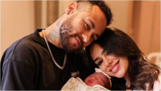 Mavie, filha de Neymar com Bruna Biancardi, nasceu nesta sexta (6)