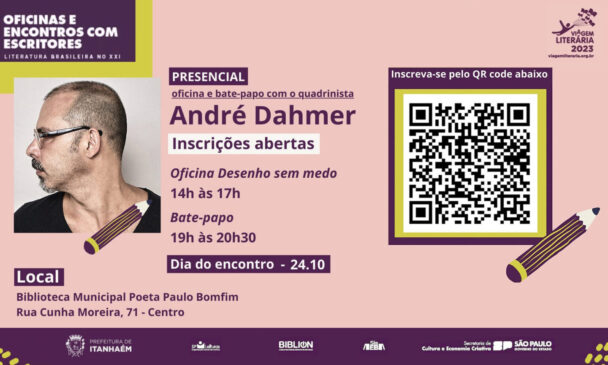 André Dahmer criou as séries de tirinhas Malvados, Quadrinhos dos anos 10, Vida e obra de Terêncio Horto, entre outras