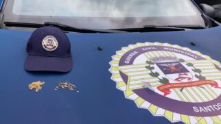 A Guarda Civil Municipal (GCM) de Santos apreendeu um menor em flagrante por roubo de correntinha