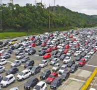 Esta previsão do fluxo de veículos engloba apenas o feriado de quarta-feira (15) da Proclamação da República