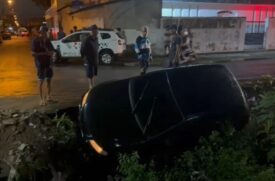 A condutora não ficou ferida