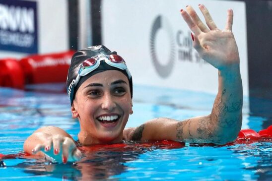 Gabi Roncatto conquistou medalhas no revezamento e individual