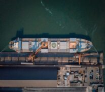Os principais destinos das mercadorias tratadas foram a China, com 49% dos navios tratados, seguida pelo Vietnã (9%) e Indonésia (8%)