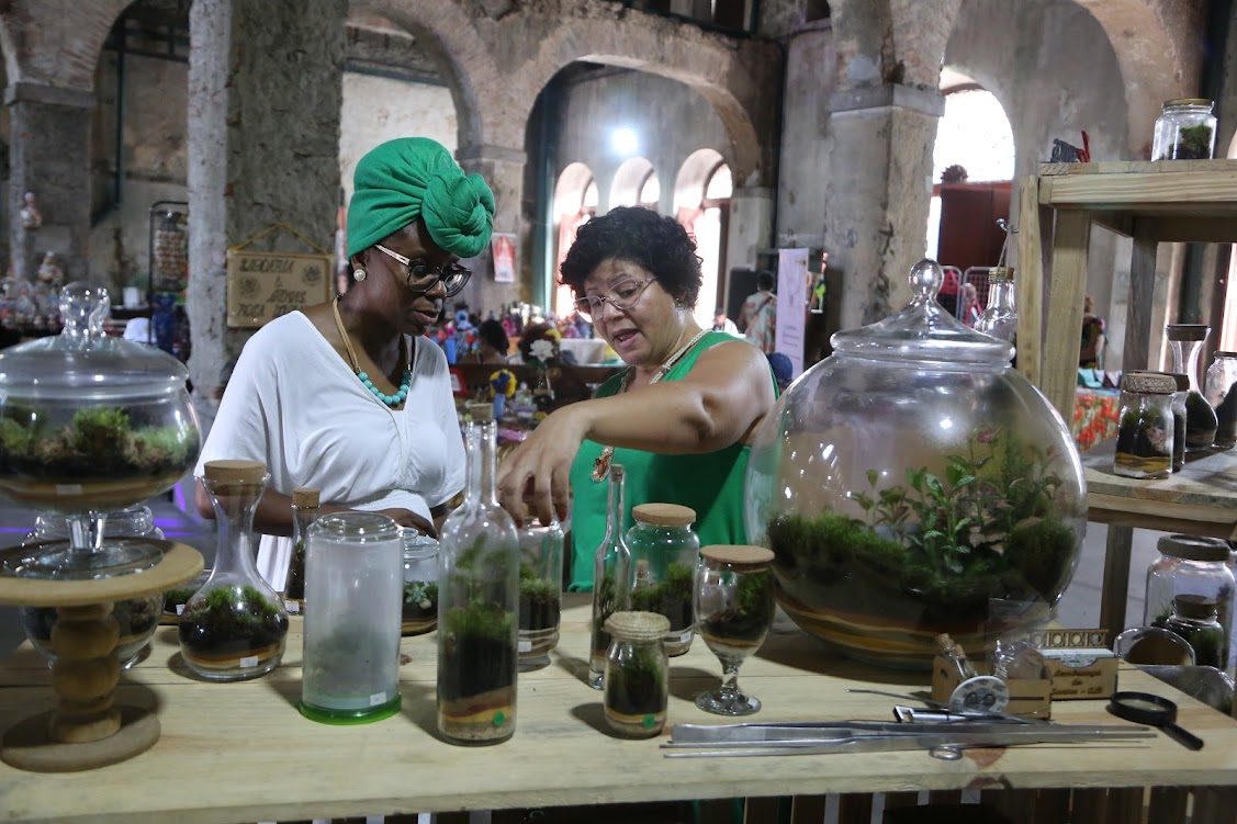 Feira Afro aconteceu na Casa da Frontaria Azulejada