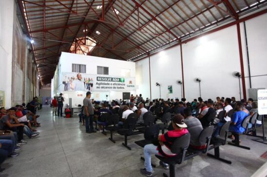 As inscrições deverão ser realizadas no guichê do CPET, dentro do Poupatempo