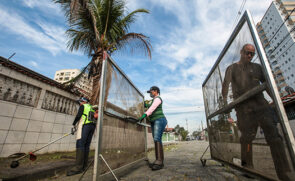 Quantidade de entulho recolhida surpreendeu autoridades em Praia Grande