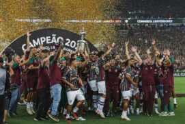 Neste sábado (4), o Fluminense derrotou o Boca Junior e faturou a 1ª taça Libertadores