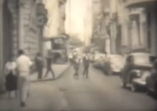 Centro de Santos em imagens feitas nos anos 50