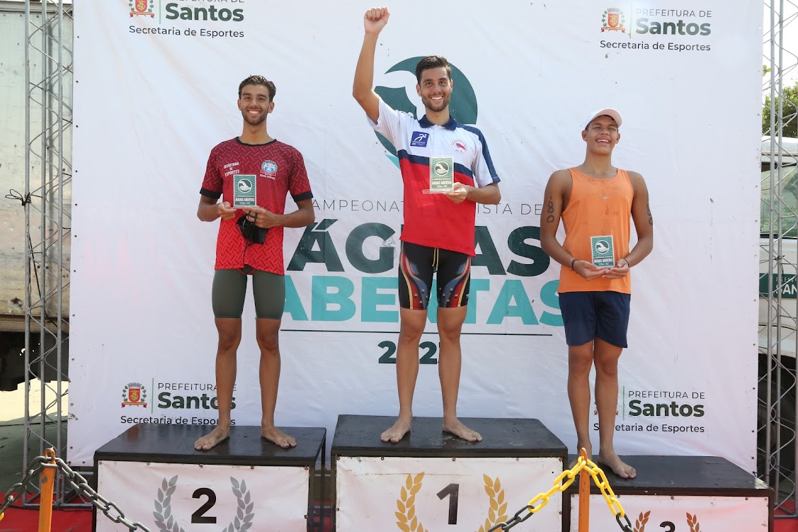 No masculino teve dobradinha em família com Renan dos Santos Antunes e Rafael dos Santos Antunes