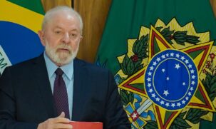 O presidente Lula (PT)