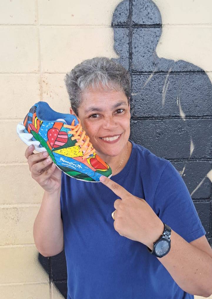 Maria José Vilhalba, da Mary Customs Sneakers