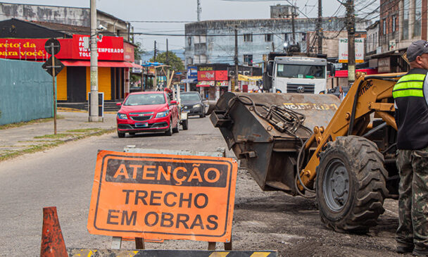 Para não prejudicar o comércio, moradores, pedestres e motoristas, as intervenções serão parciais, em sistema siga e pare