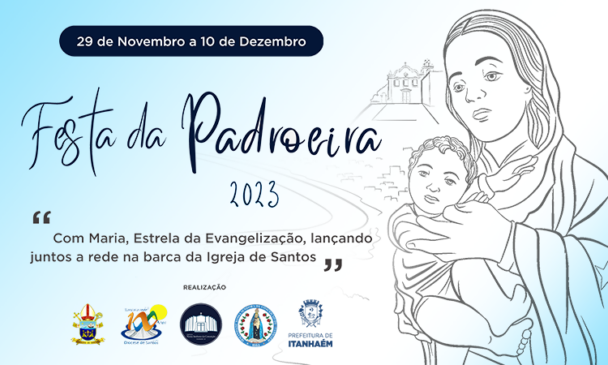 Com celebrações sociais e religiosas, destacam-se as missas que serão realizadas todos os dias, às 19h30, na Paróquia Nossa Senhora da Conceição