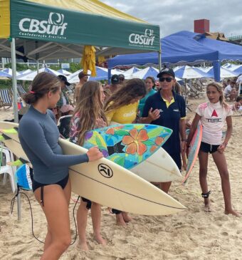 Inscrições são gratuitas e podem ser feitas por surfistas entre 6 a 18 anos de idade