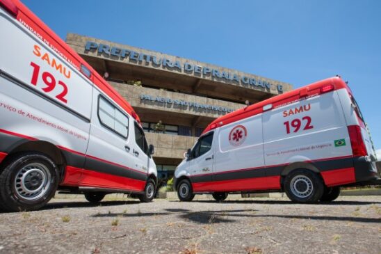 As ambulâncias atenderão a base descentralizada do Samu no Bairro Maracanã, que foi inaugurada em agosto