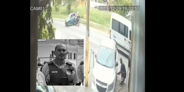 Um agente de trânsito morreu após um acidente de moto enquanto estava de serviço