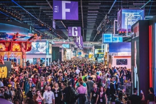 Com 90m², o estande pode ser visitado durante todos os dias do evento