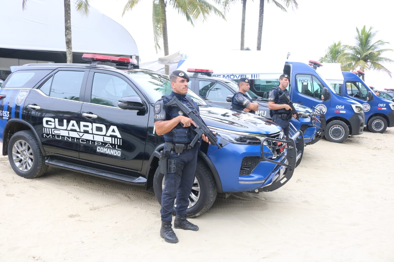 Orla de Santos terá efetivo de 230 GCMs