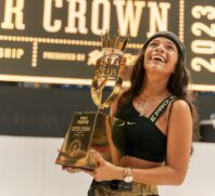 Brasileira foi muito bem nas primeiras tentativas, registrando um 8,1 e um 9 - o primeiro da carreira profissional de Rayssa