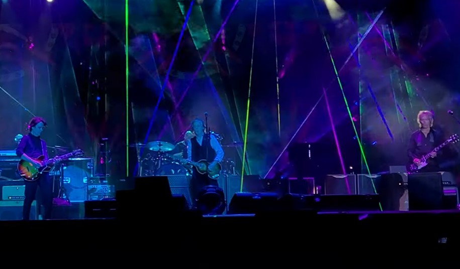 Paul McCartney durante show em São Paulo