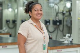 Vanessa Vieira de Souza ingressou por meio do último processo seletivo para nível técnico realizado pela Petrobras