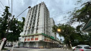 A área do Edifício Castro é de 866 metros quadrados de terreno, 6.788 m2 construídos em 10 andares