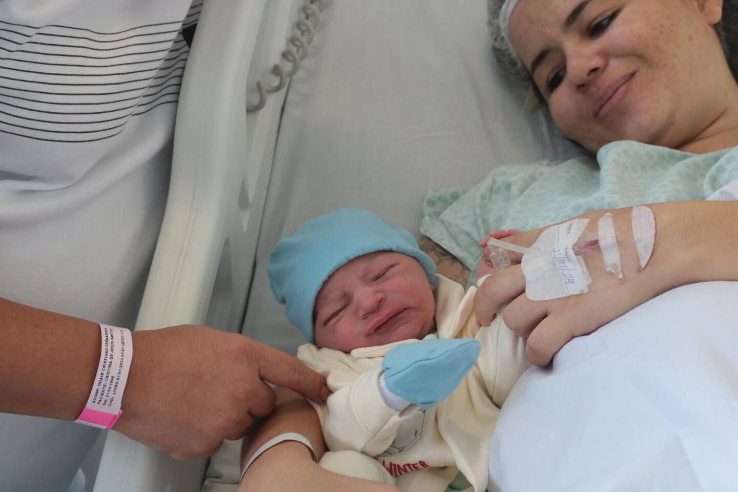 A expectativa era de que Ravy nascesse no dia 28 de dezembro, mas ele quis chegar como um presente de Ano-Novo