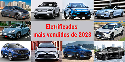 Enquanto a chinesa BYD domina as vendas dos 100% elétricos, comandada pelo Dolphin, vindo do país asiático -, nos híbridos, a japonesa Toyota lidera com o Corolla Cross produzido no interior paulista