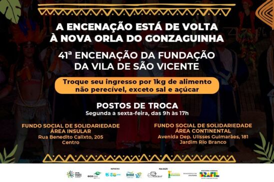 Ingressos poderão ser adquiridos a partir desta quinta-feira (11), das 9h às 17h