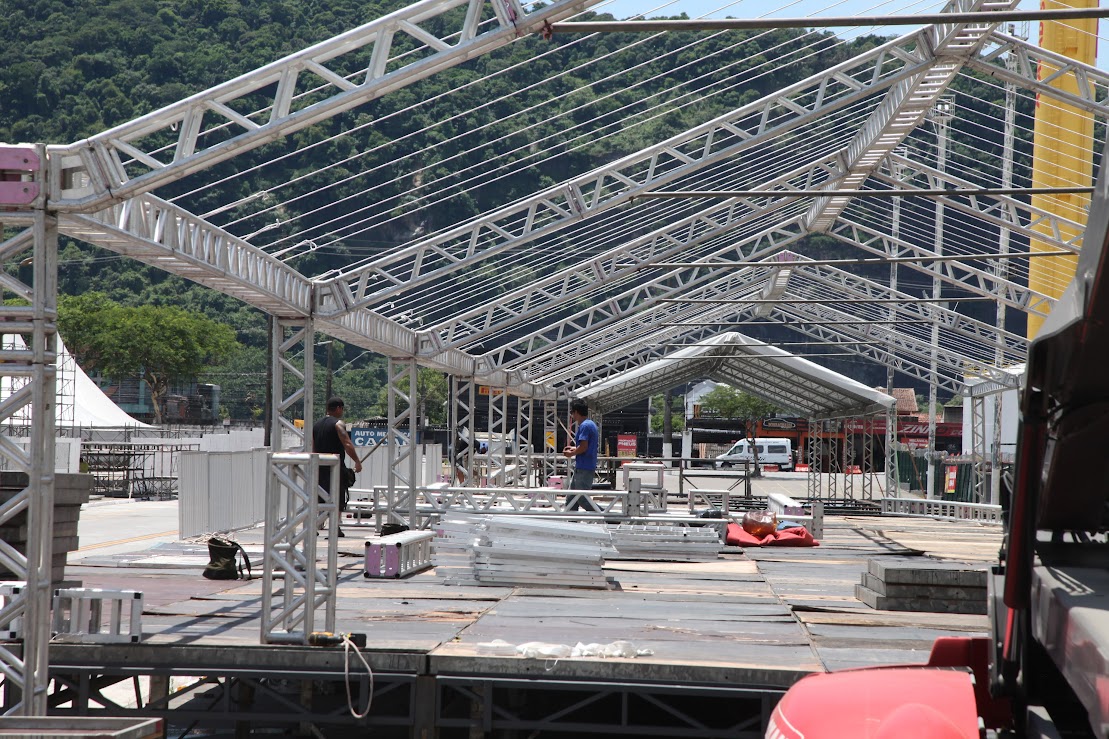 Com cerca de 50% dos trabalhos executados, as próximas duas semanas prometem ser ainda mais intensas