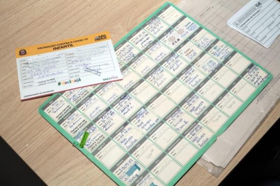 Todas as unidades oferecem as doses das vacinas Pfizer Baby e Pfizer Pediátrica contra a covid-19, aplicadas em crianças de 6 meses a menores de 12 anos
