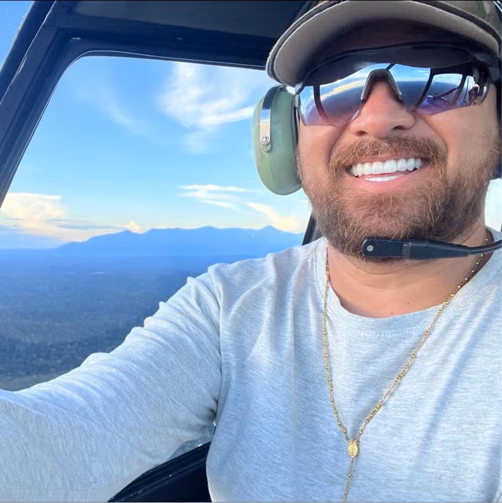 José Rondinelle da Encarnação Rodrigues morreu durante a queda do helicóptero