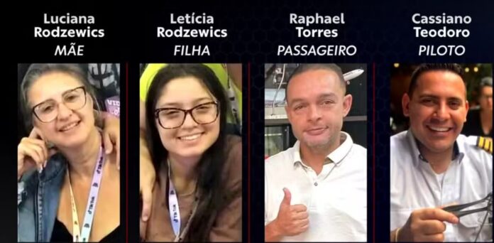 As vítimas do acidente de helicóptero em São Paulo