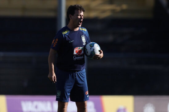 Ex-técnico da Seleção Brasileira de Futebol, Fernando Diniz