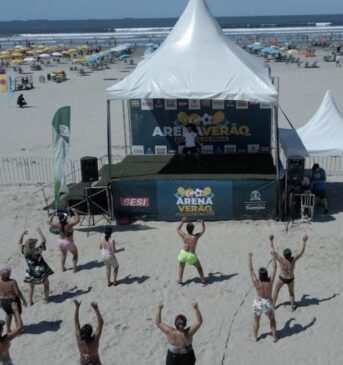 Competições e atividades vã até domingo na Praia do José Menino