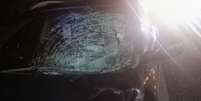 Primeiro veículo a atropelar o homem parou alguns metros depois para prestar socorro