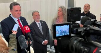O ministro das Relações Exteriores de Israel, Israel Katz