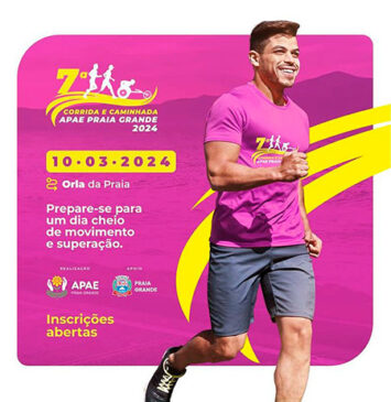 A inscrição dá direito ao kit do evento. Desta forma, o participante receberá o número/chip, camisa de manga curta e sacochila