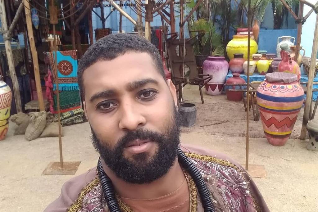 O ator Edson Caldas Barboza