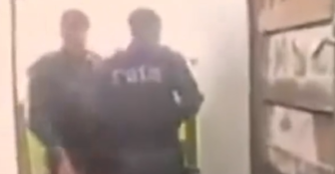 A câmera corporal que era usada pelo soldado da Rota Samuel Wesley Cosmo mostra o momento exato em que ele foi baleado no rosto